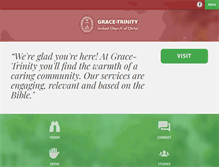 Tablet Screenshot of gracetrinity.org
